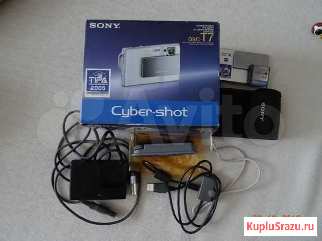 Sony DSC-T7 Cuber-shot Silver Сергиев Посад - изображение 1