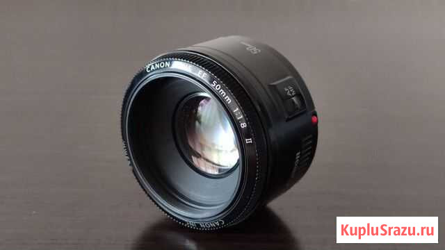 Объектив Canon EF 50mm F/1.8 II Абакан - изображение 1