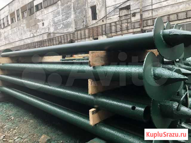 Винтовые сваи диаметр 219мм Петровск-Забайкальский - изображение 1