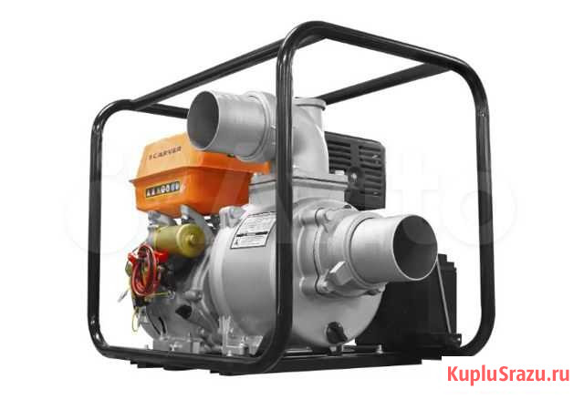 Бензомотопомпа carver CGP 99100Е, Мощность 9,0л.с Красноярск - изображение 1