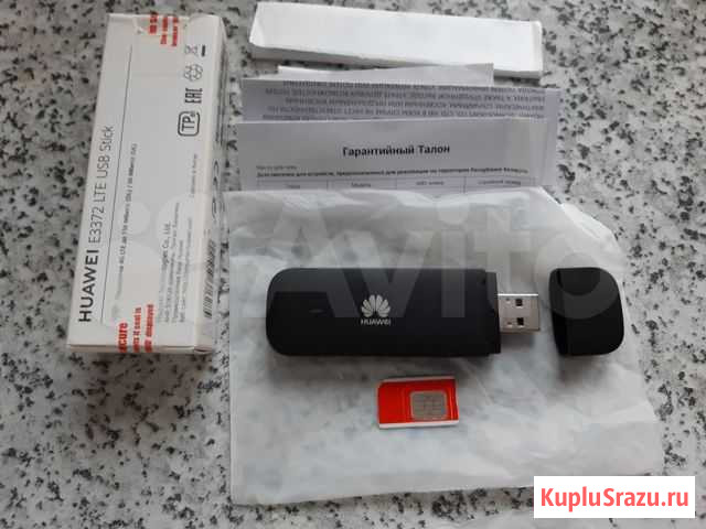 Модем Huawei E3372 LTE USB stick Малоярославец - изображение 1