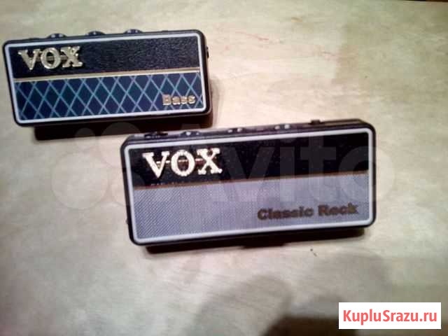 Моделирующий усилитель VOX amplug 2 Classic Rock Волгоград - изображение 1