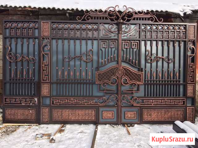 Кованые ворота Нальчик - изображение 1