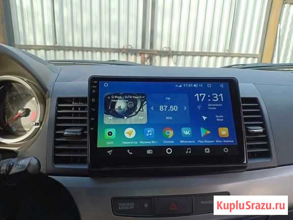 Магнитола на Mitsubishi Lancer X android 8 Нижний Новгород - изображение 1