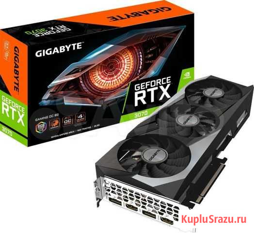Gigabyte nvidia GeForce RTX 3070 Пермь - изображение 1
