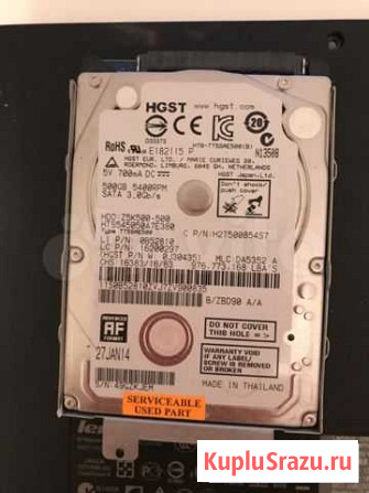 Жесткий диск HDD hgst 500 GB+озу 4Gb Казань - изображение 1