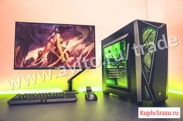 Игровой i3 10100 / GTX 1080 8GB / 8GB / 256GB SSD Москва - изображение 1