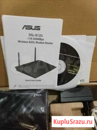 Asus Модем роутер DSL - N12U adsl Барнаул - изображение 1