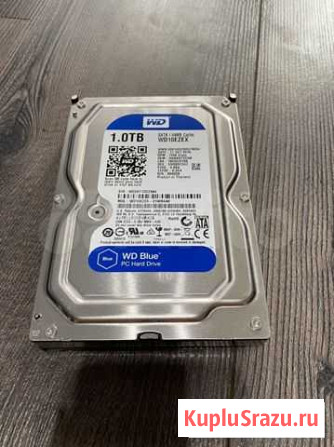 HDD 1 tb, WD blue Краснодар - изображение 1