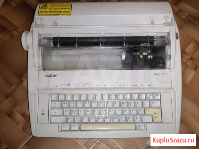 Пишущая машинка brother ax-310 Тверь - изображение 1