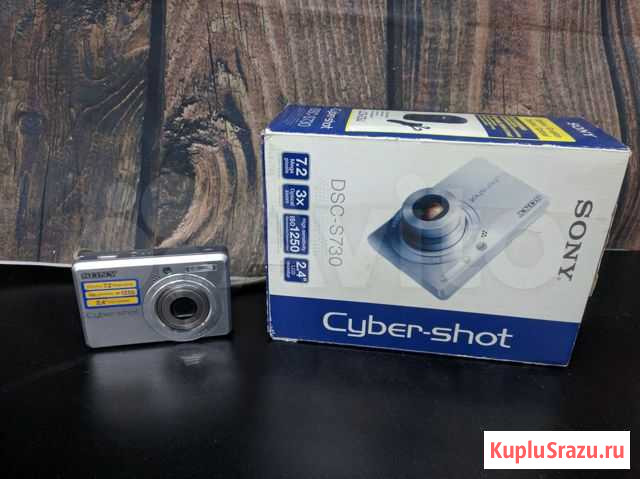 Sony Cyber-shot DSC-S730 (Цр) Гарантия Киров - изображение 1