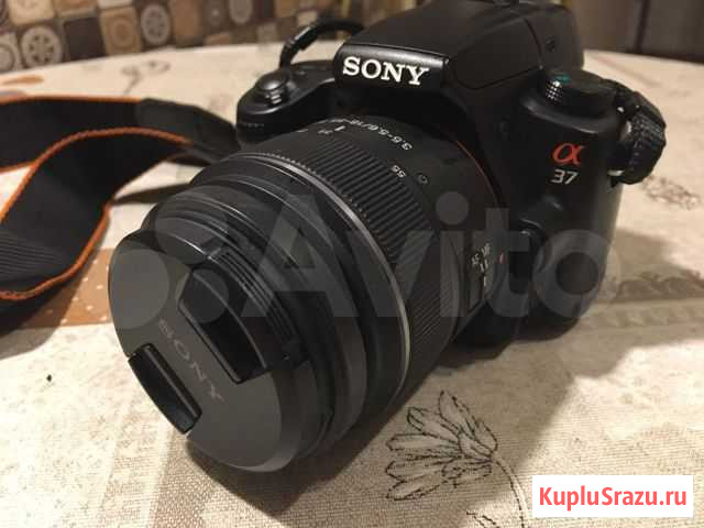 Зеркальный фотоаппарат Sony a37 Калининград - изображение 1
