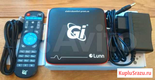 Смарт приставка GI lunn 18 android TV Box (1/8G) Пермь - изображение 1