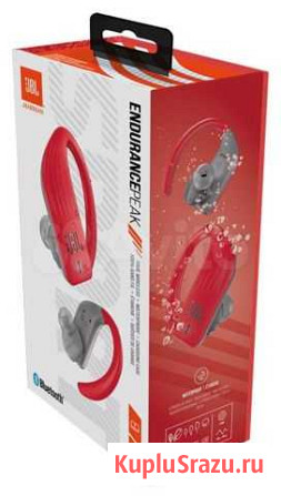 Совершенно новые наушники JBL Endurance peak Red Вологда - изображение 1