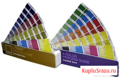 Pantone 4-color Process Guide Set (Coated/Uncoated Иркутск - изображение 1