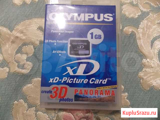 Карта памяти olympus xD 1 GB Курская - изображение 1