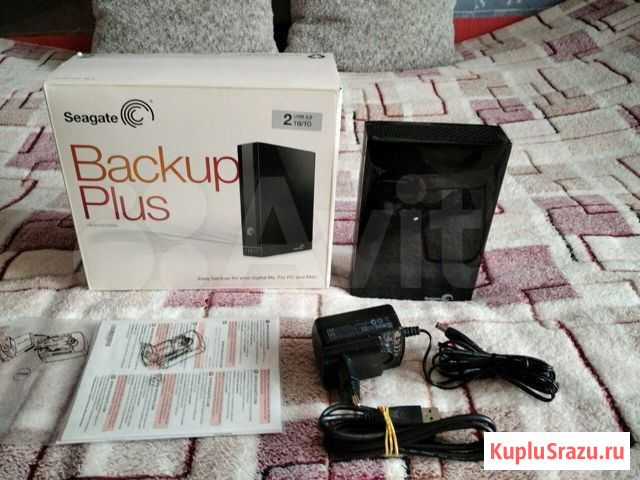 Внешний жесткий диск Seagate Backup Plus. 2 TB. US Ростов - изображение 1