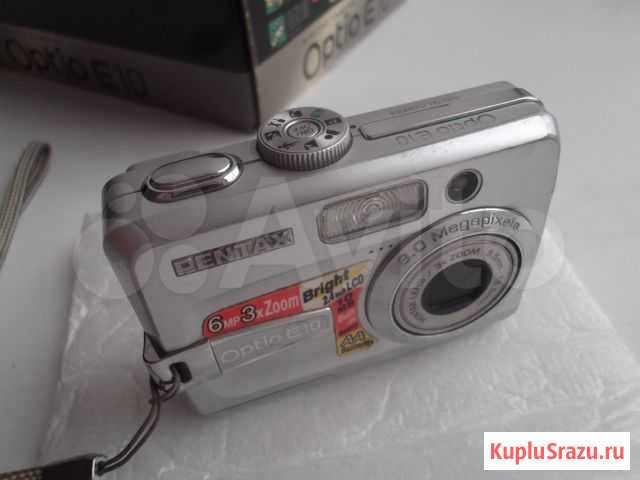 Фотоаппарат цифровой Pentax Optio E10 Пермь - изображение 1