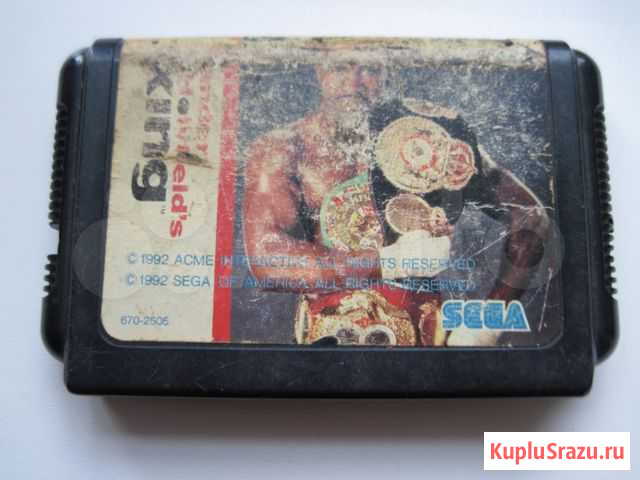 Sega картридж Evander Holyfields Real Deal Boxing Волгоград - изображение 1