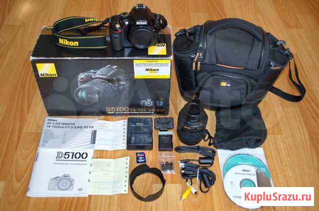 Nikon D5100 18-105 VR Kit Волжский - изображение 1