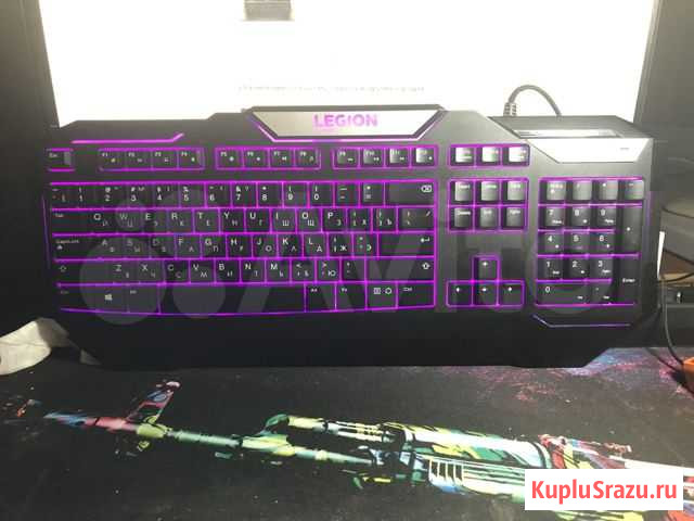 Игровая клавиатура lenovo legion k200 Коломна - изображение 1