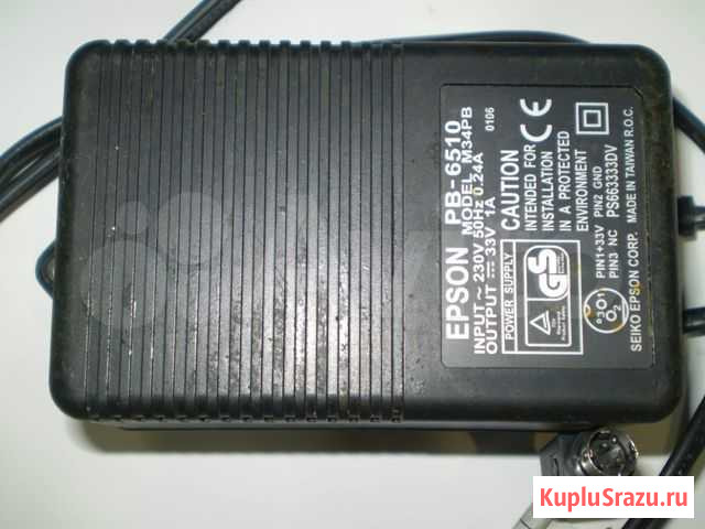 Блок питания epson PB-6510 M34PB, 33V-1A Уфа - изображение 1