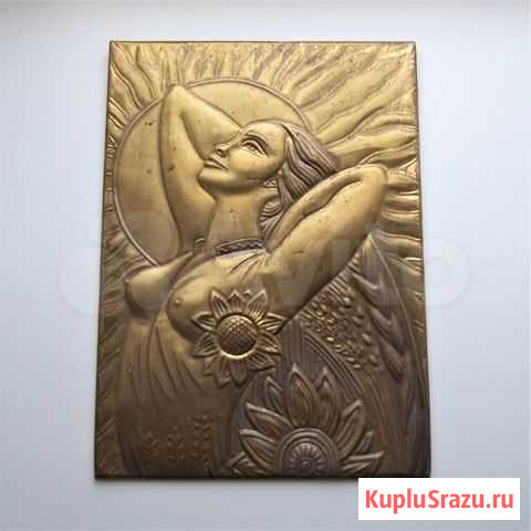 Чеканка Подсолнухи Тольятти - изображение 1