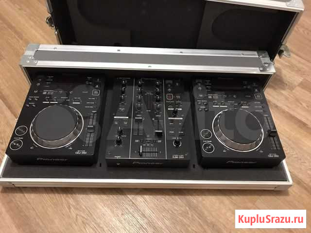 Pioneer cdj 350 + djm 350 Хабаровск - изображение 1