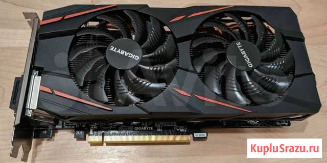 Видеокарта Gigabyte rx570 Новосибирск - изображение 1