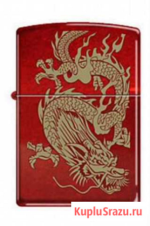 Зажигалка Zippo Красный дракон Москва - изображение 1