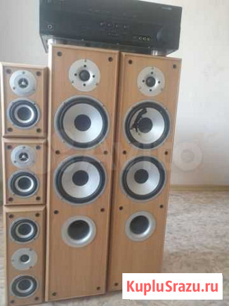 Ресивер yamaha RX-V371+колонки Чита - изображение 1