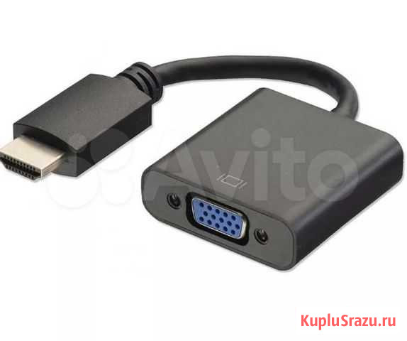 Переходник (конвертер) hdmi- to-VGA новый Симферополь - изображение 1