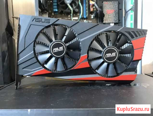 Asus GTX1050 2Gb (без доп питания) Челябинск - изображение 1