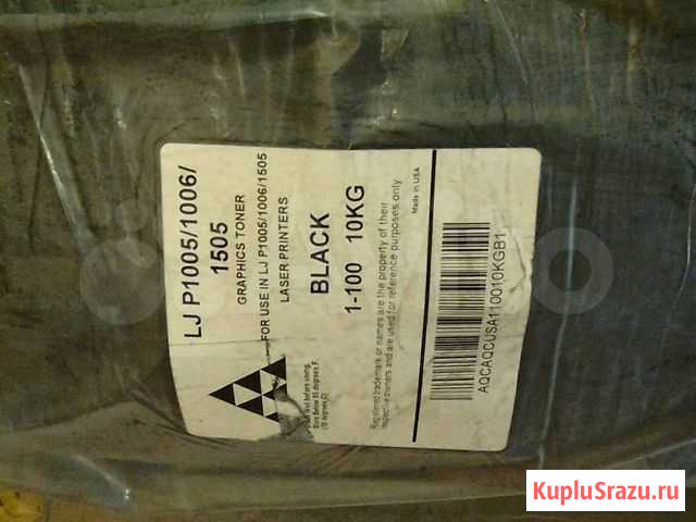 Тонер для HP LJ P1005/P1006/P1505 (10 кг); (AQC-сш Чита - изображение 1