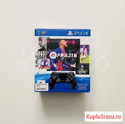 Dualshok 4 + Fifa 21 PS4 Стерлитамак - изображение 1