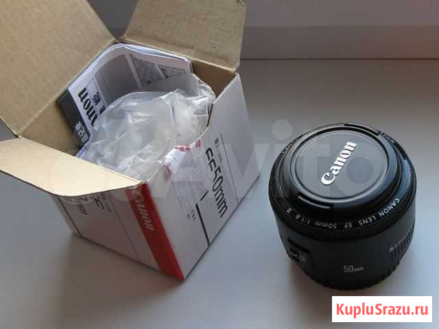 Портретник Canon EF 50mm 1.8 II фикс Уфа - изображение 1