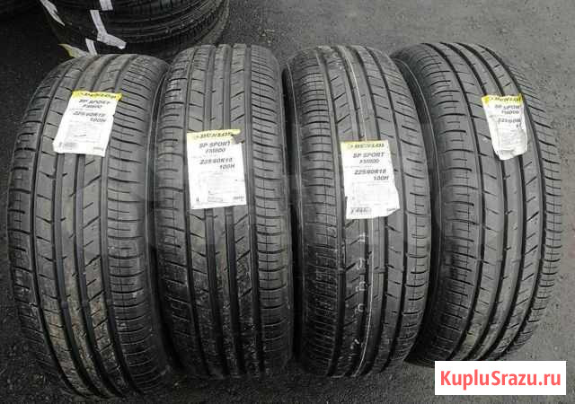 Новые летние шины Dunlop SP Sport FM800 225/60 R18 Тверь - изображение 1