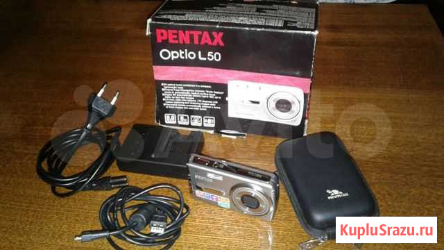 Фотоаппарат б/у Optia L50 Pentax Чебоксары - изображение 1