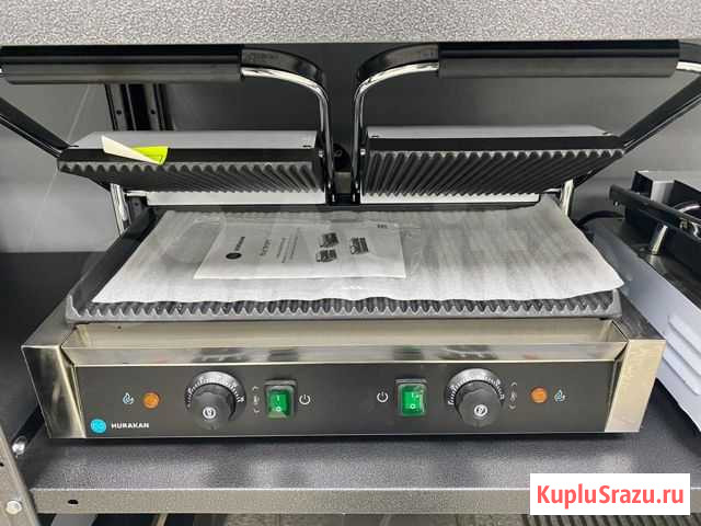 Гриль контактный Hurakan HKN-PE44R Новосибирск - изображение 1