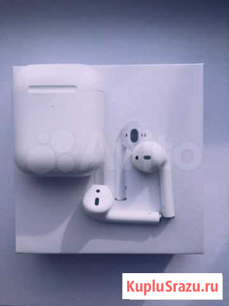 AirPods 2 Люкс (Новые) Владикавказ - изображение 1