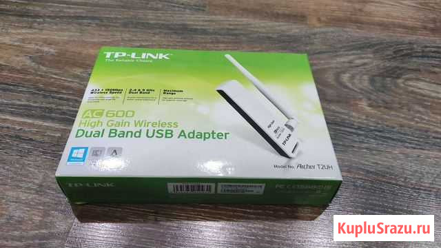 Адаптер TP-link Archer T2UH 802.11ac/2.4/5GHz/USB Мурино - изображение 1