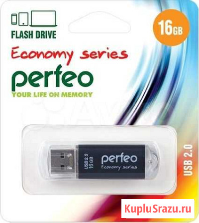 Флешка 16GB Perfeo E01 USB 2.0 Ростов-на-Дону - изображение 1