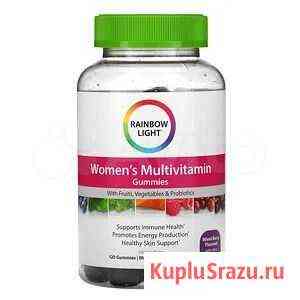 Rainbow Light, Womens Multivitamin, 120 Gummies Пермь