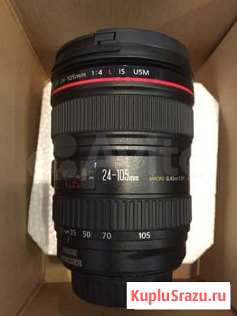 Canon Zoom Lens EF 24-105mm Новый Челябинск - изображение 1