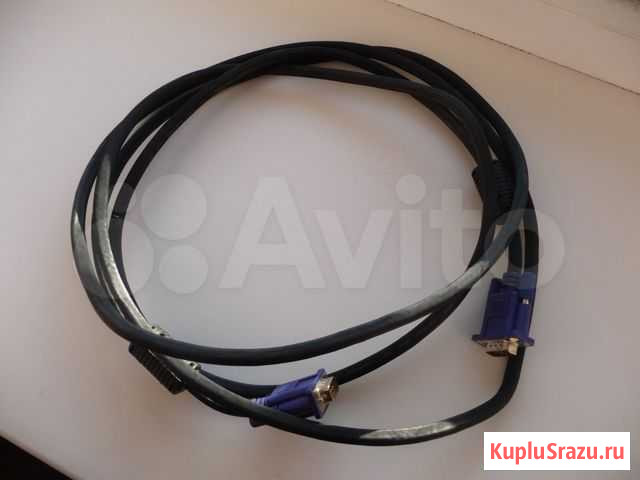 Кабель vga 3 метра Челябинск - изображение 1
