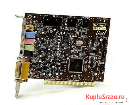 Звуковая карта с поддержкой Dolby Digital 5.1 Москва - изображение 1