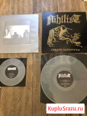 Nihilist, Entombed Carnal Leftovers Lp + 7Ep Калининград - изображение 1