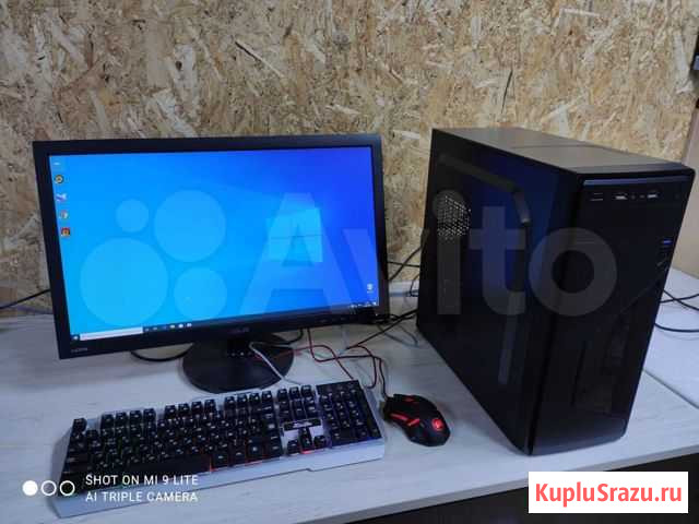 Pc pent G4600/8GB DDR4/HDD 1TB/ 1050TI Махачкала - изображение 1