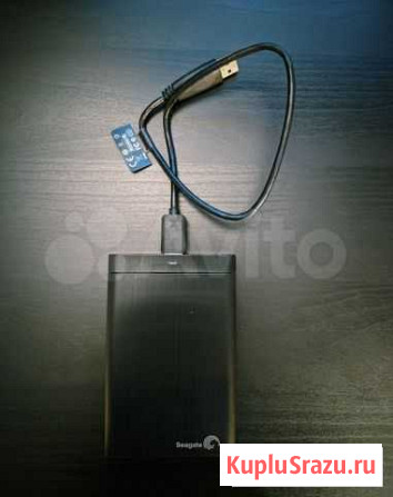 2.5 Внешний HDD Seagate Backup Plus Portable 1TB Санкт-Петербург - изображение 1