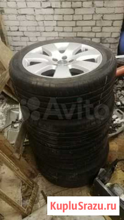 Летние ориг. колеса Ауди 255 45 R18 5 112 Санкт-Петербург - изображение 1